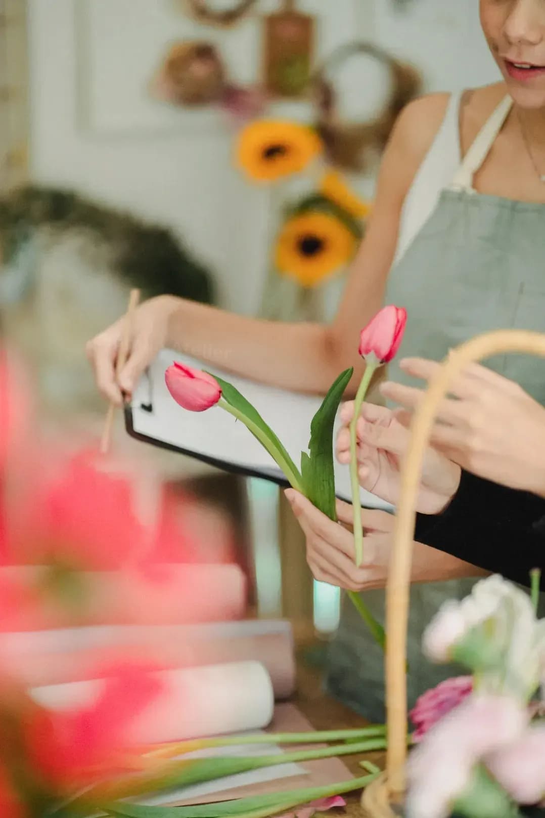 Un encargo especial: flores para una celebración íntima